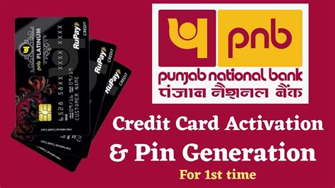 pnb credit card pin generate|How to Generate & Regenerate PNB Green .